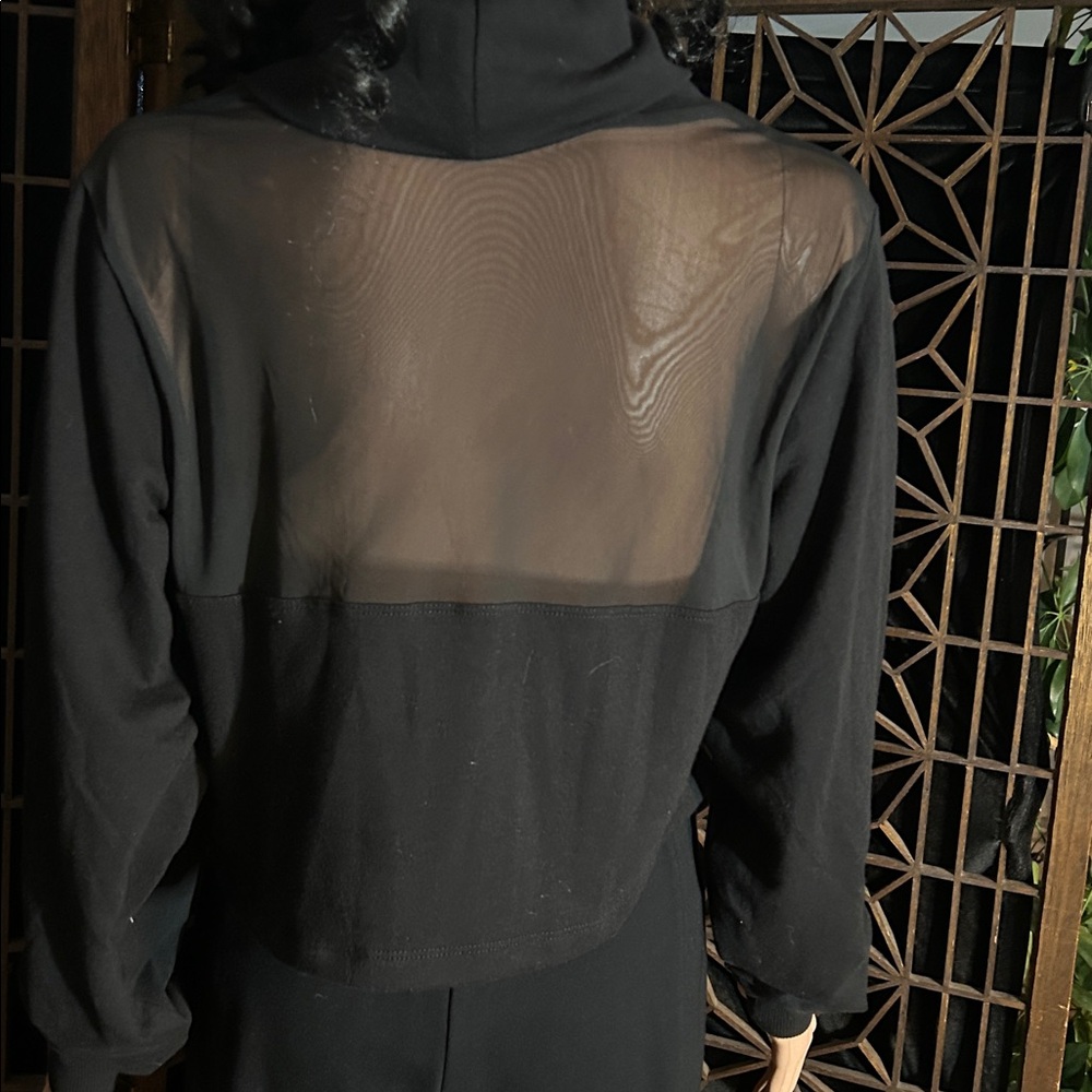 BALERA DANCE WEAR BLACK CROP TOP M - Picture 3 of 10